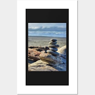 Kalaloch Beach Cairn Posters and Art